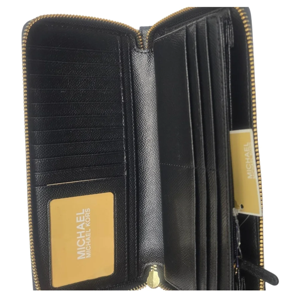 NWT MICHAEL KORS JET SET TRAVEL LARGE‎ CONTINENTAL WALLET
